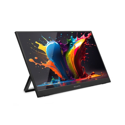 MONITOR PORTATILE ATLANTIS LED 15,6" Wide A05-P156WP IPS 1920x1080 25ms 312cd/m² 600:1 MM 1xMini HDMI 2xUSB-C Cust. Base Piegh.