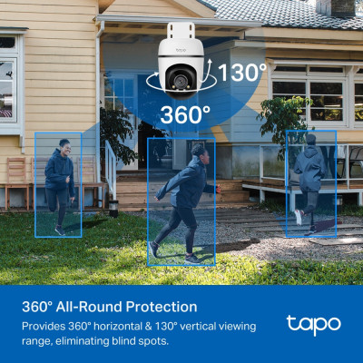 TP-Link Tapo TC41 V2 Spherical IP security camera Indoor & outdoor 2304 x 1296 pixels Ceiling Wall Pole