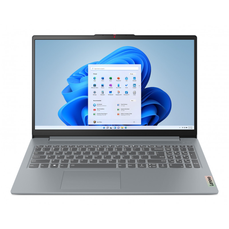 Lenovo IdeaPad Slim 3 15AMN8 AMD Ryzen™ 5 7520U Laptop 39.6 cm (15.6") Full HD 16 GB LPDDR5-SDRAM 512 GB SSD Wi-Fi 6 (802.11ax)