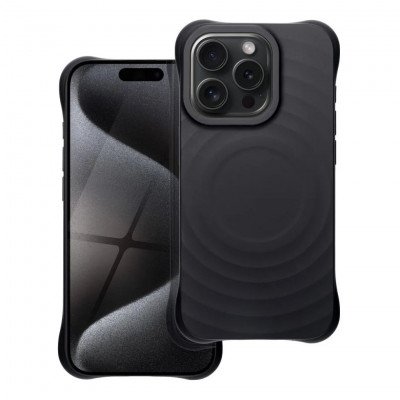 SILICONE ZEPHYR MAG COVER with MagSafe iPhone 16 Pro Max Black