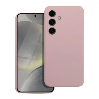 SILICONE 2mm Case for Samsung S25 Powder Pink