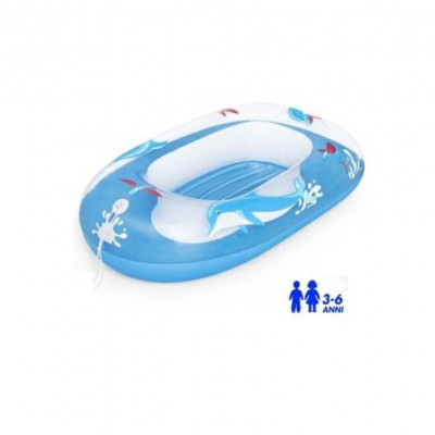 Kids Inflatable Dolphin Pool Boat