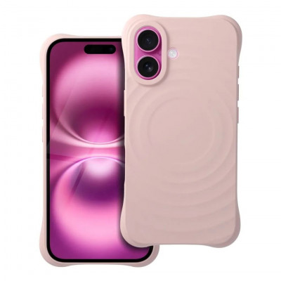 SILICONE ZEPHYR MAG COVER compatible with MagSafe for iPhone 16 Pink