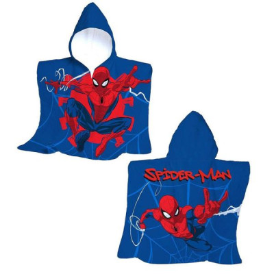 SPIDERMAN Children\'s Beach Poncho with hood