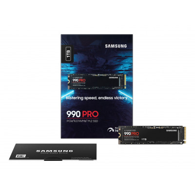 Samsung 990 PRO 1 TB M.2 PCI Express 4.0 NVMe V-NAND MLC