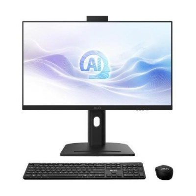 ALL IN ONE MSI Modern AM273QP AI 1UM-021IT 27" NO TOUCH ULTRA 7-155U 32GB SSD1TB Tastiera Mouse W11P Nero