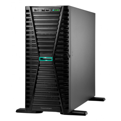 SERVER TOWER HPE ML110 Gen11 Xeon-B 3508U 8C 2.1GHz 32GB RAM 8x2.5 SFF 2x480GB SSD VROC NoDVD 2LAN 2x1000W 3Y NBD SMARTCH.
