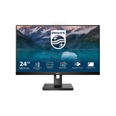 Philips S Line 242S9JML 00 LED display 61 cm (24") 1920 x 1080 pixels Full HD LCD Black