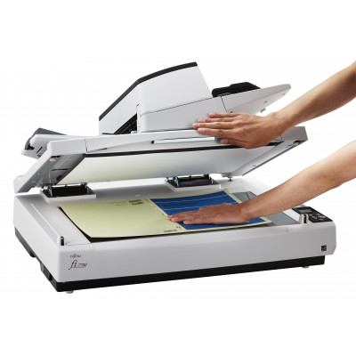 Ricoh fi-7700 Flatbed & ADF scanner 600 x 600 DPI A3 Black, White