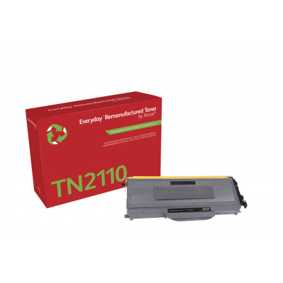 Everyday Remanufactured Everyday™ Mono Remanufactured Toner by Xerox compatible with Brother TN2110, Standard capacity