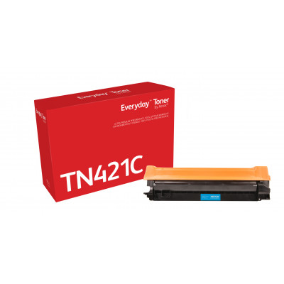 Everyday ™ Cyan Toner by Xerox compatible with Brother TN-421C, Standard capacity