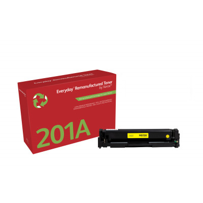 Everyday ™ Yellow Remanufactured Toner by Xerox compatible with HP 201A (CF402A), Standard capacity