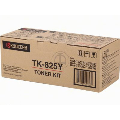 KYOCERA TK-825Y toner cartridge 1 pc(s) Original Yellow