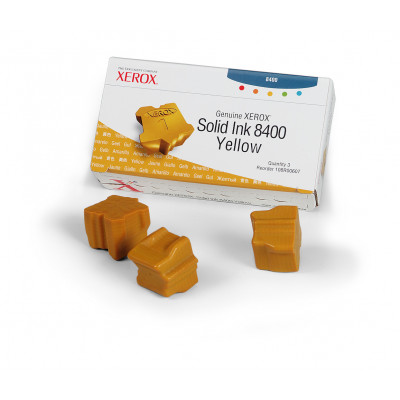 Xerox Yellow Ink (3 Per Box ) 8400