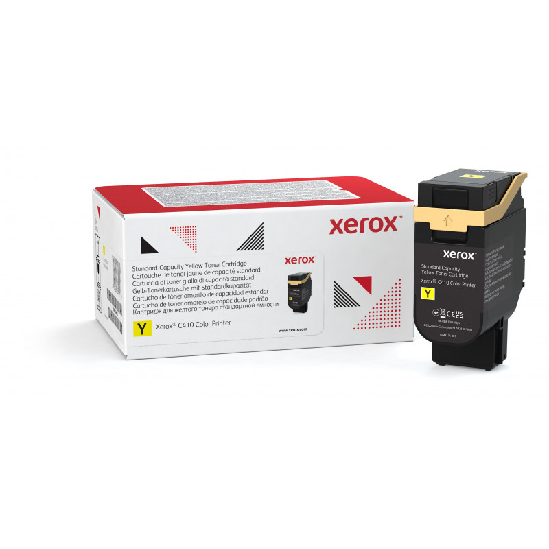 Xerox Genuine ® C410 Color Printer​ ​VersaLink® C415 Color Multifunction Printer Yellow Standard capacity Toner Cartridge (2000