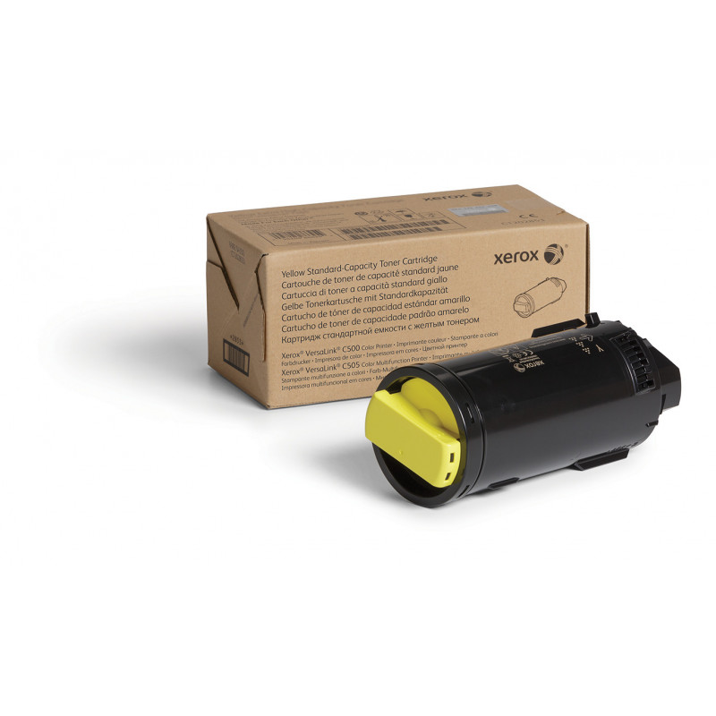 Xerox Genuine ® VersaLink® C500 Color Printer​ ​C505 Color Multifunction Printer Yellow Standard capacity Toner Cartridge (2400