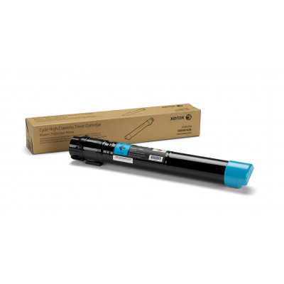 Xerox Genuine Phaser® 7500 Cyan High capacity Toner Cartridge (17800 Pages) - 106R01436