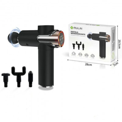 MU 32Speed Massage Gun with LCD Quiet Handheld Massager for Full Body Relaxation