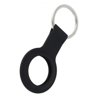 Silicone Locator Holder for Apple AirTag / FORCELL F-TAG, Black