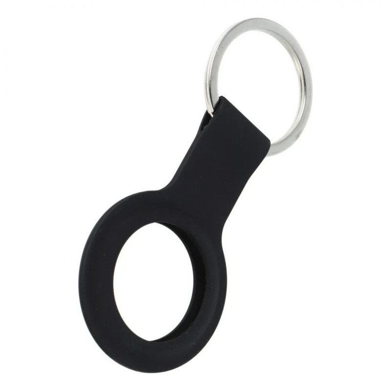Silicone Locator Holder for Apple AirTag / FORCELL F-TAG, Black
