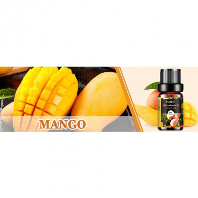 AESHORY Mango 10ml – Fruity Essential Oil for Aromatherapy Diffusers