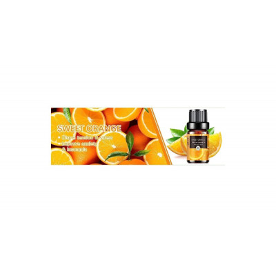 AESHORY Sweet Orange Essential Oil – 10ml | 100% Pure, Floral & Natural for Diffusers