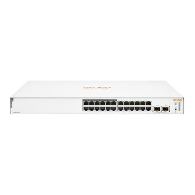 SWITCH ARUBA ISTANT ON JL813A 1830-24G MANAGED POE+ (195W) 12X10/1000/1000+ 12X10/100/1000 POE + 2XSFP 1GBE GARANZIA A VITA