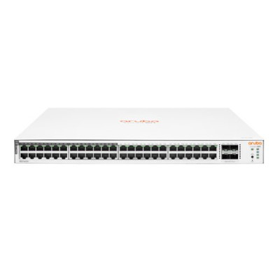SWITCH ARUBA ISTANT ON JL815A 1830-48G MANAGED POE+ (370W) 24X10/100/1000 + 24X 10/100/1000 POE + 4XSFP 1GBE GARANZIA A VITA
