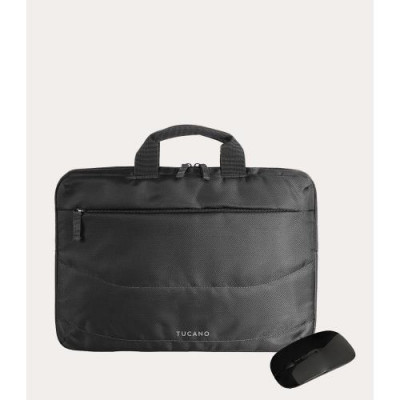 Borsa TUCANO idea pc BUNDLE  bag 13/14" Nero + mouse - BU-BIDEA1314-WM-BK
