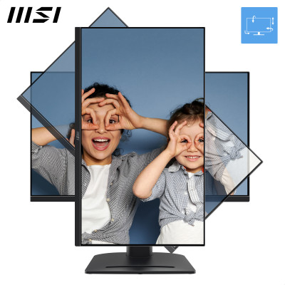 MSI Pro MP275QPG 27 Inch Monitor, QHD (2560 x 1440), 100Hz, IPS, 1ms, 2x HDMI 2.0b, 1x DP 1.2a output, Built-in Speakers,