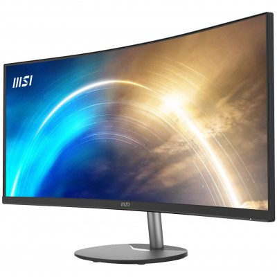 MSI Pro MP341CQ 34 Inch Curved Monitor, 1500R, UWQHD (3440 x 1440), 21 9, 100Hz, VA, 4ms, HDMI, VGA, Built-in Speakers,