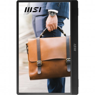 MSI Pro MP161 E2 Portable monitor Black 39.6 cm (15.6") LED 1920 x 1080 pixels