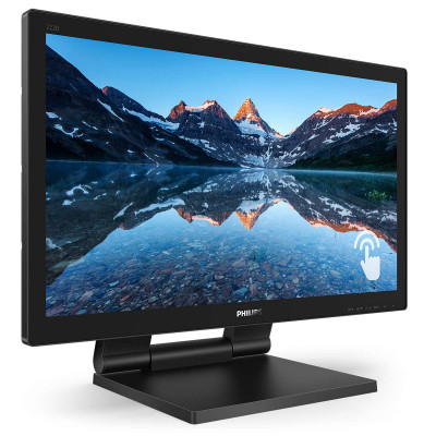 Philips B Line 222B9TA 00 LED display 54.6 cm (21.5") 1920 x 1080 pixels Full HD LCD Touchscreen Tabletop Black