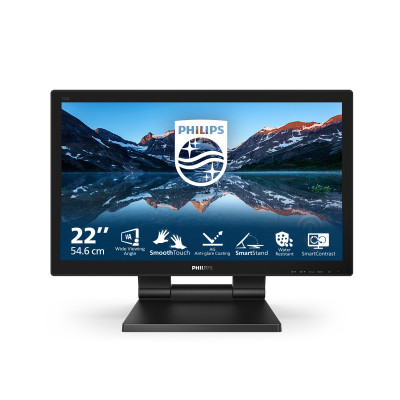 Philips B Line 222B9TA 00 LED display 54.6 cm (21.5") 1920 x 1080 pixels Full HD LCD Touchscreen Tabletop Black
