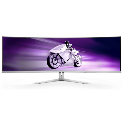Philips Evnia 8000 49M2C8900 00 computer monitor 124.2 cm (48.9") 5120 x 1440 pixels Dual QHD QD-OLED White