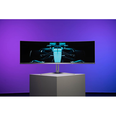 Philips Evnia 8000 49M2C8900 00 computer monitor 124.2 cm (48.9") 5120 x 1440 pixels Dual QHD QD-OLED White