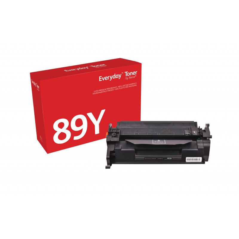 Everyday ™ Mono Toner by Xerox compatible with HP 89Y (CF289Y), Extra High capacity