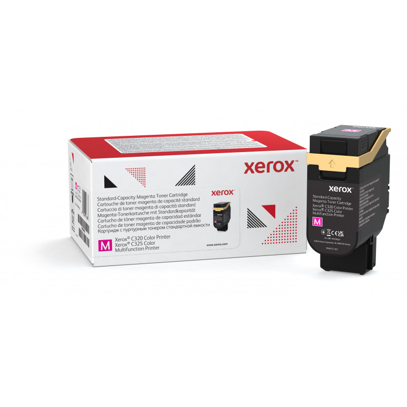 Xerox Genuine ® C320 Color Printer​ ​C325 Color Multifunction Printer Magenta Standard capacity Toner Cartridge (1800 Pages) -