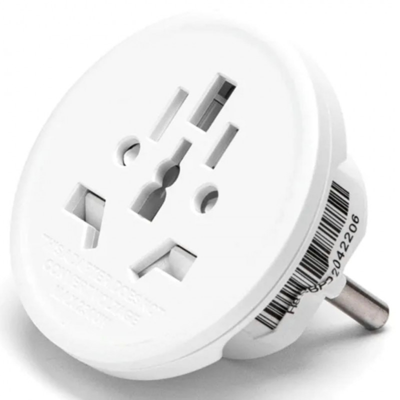 Aigostar One-to-multi Travel Adaptor (German plug) 10A White