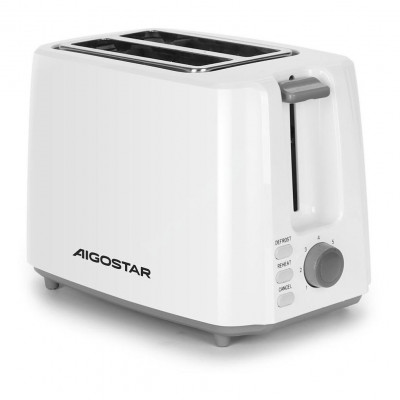 Aigostar two slice toaster 750W white