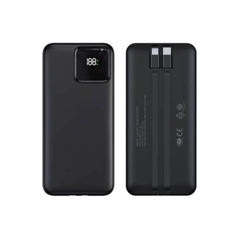 Andowl 12000mAh power bank 100% genuine product with type C & lightning cable