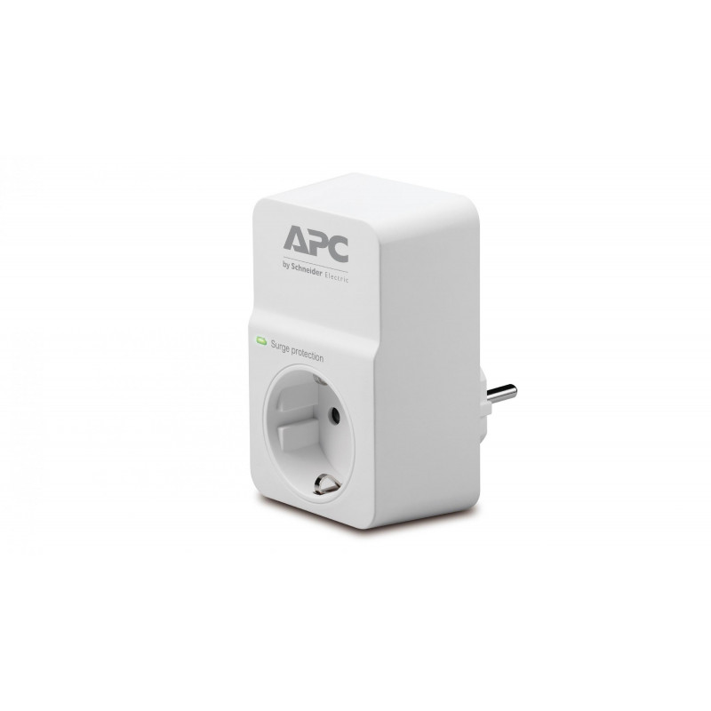 APC SurgeArrest 1 socket(e) AC 230V White overload protection
