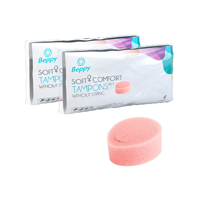 Beppy Soft & Comfort Wet Tampon 8 pcs