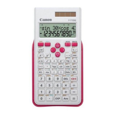 Canon CALCULATOR F-715SG WHITE/MAGENTA SCIENTIFICA 12 DIGITS