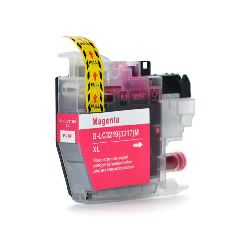 Cartridge compatible with Brother LC-3219 XL Magenta