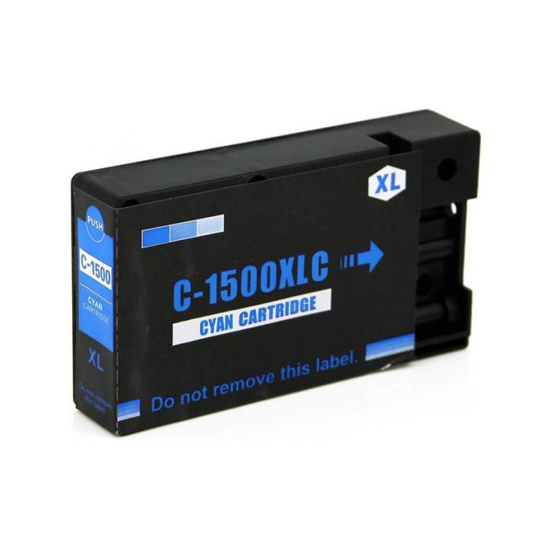 Cartridge compatible with Canon PGI-1500 XL Cyan