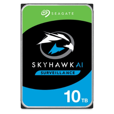 HD SEAGATE SKYHAWK AI SATA3 10TB 3.5" 256mb cache 24x7 - (Ideali per DVR/PVR) ST10000VE001 - Gar. 3 anni