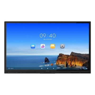 MONITOR TOUCH Interattivo HIKVISION 65'' 4K,Wi-fi/BT, Android 13, 8GB, 64GB, Staffa inc. - DS-D5B65RB/EL