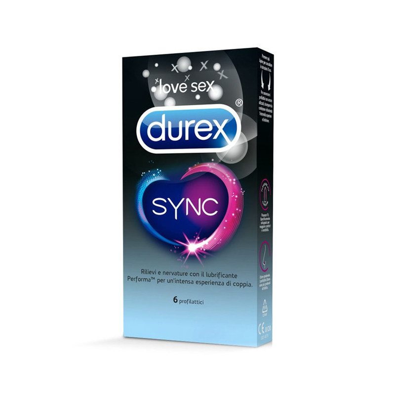 Durex Sync Condoms 6 Pack