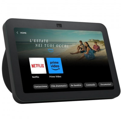 Echo Show 8 (Newest gen) | HD Smart Touchscreen With Spatial Audio And Alexa | Charcoal